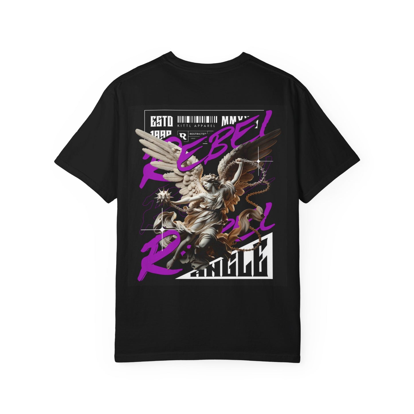 Black Rebel T-Shirt — Edgy Graphic Tee for Rebels