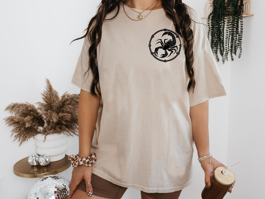 Zodiac Scorpio T-shirt unisex