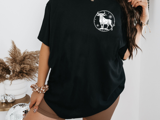 Zodiac Taurus T-shirt, unisex W