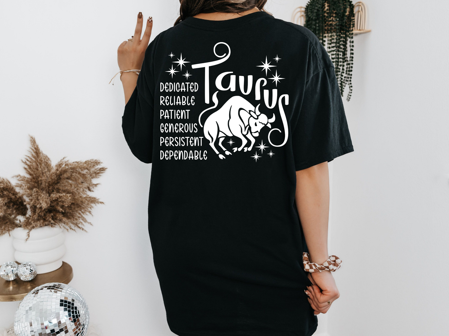 Zodiac Taurus T-shirt, unisex W