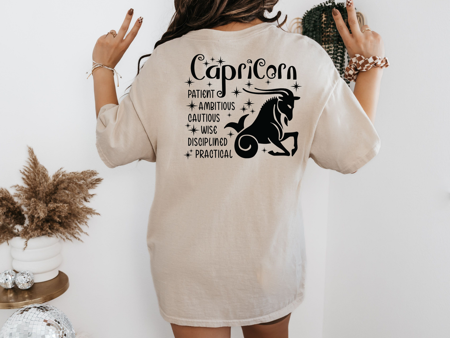 Zodiac Capricorn T-shirt, unisex