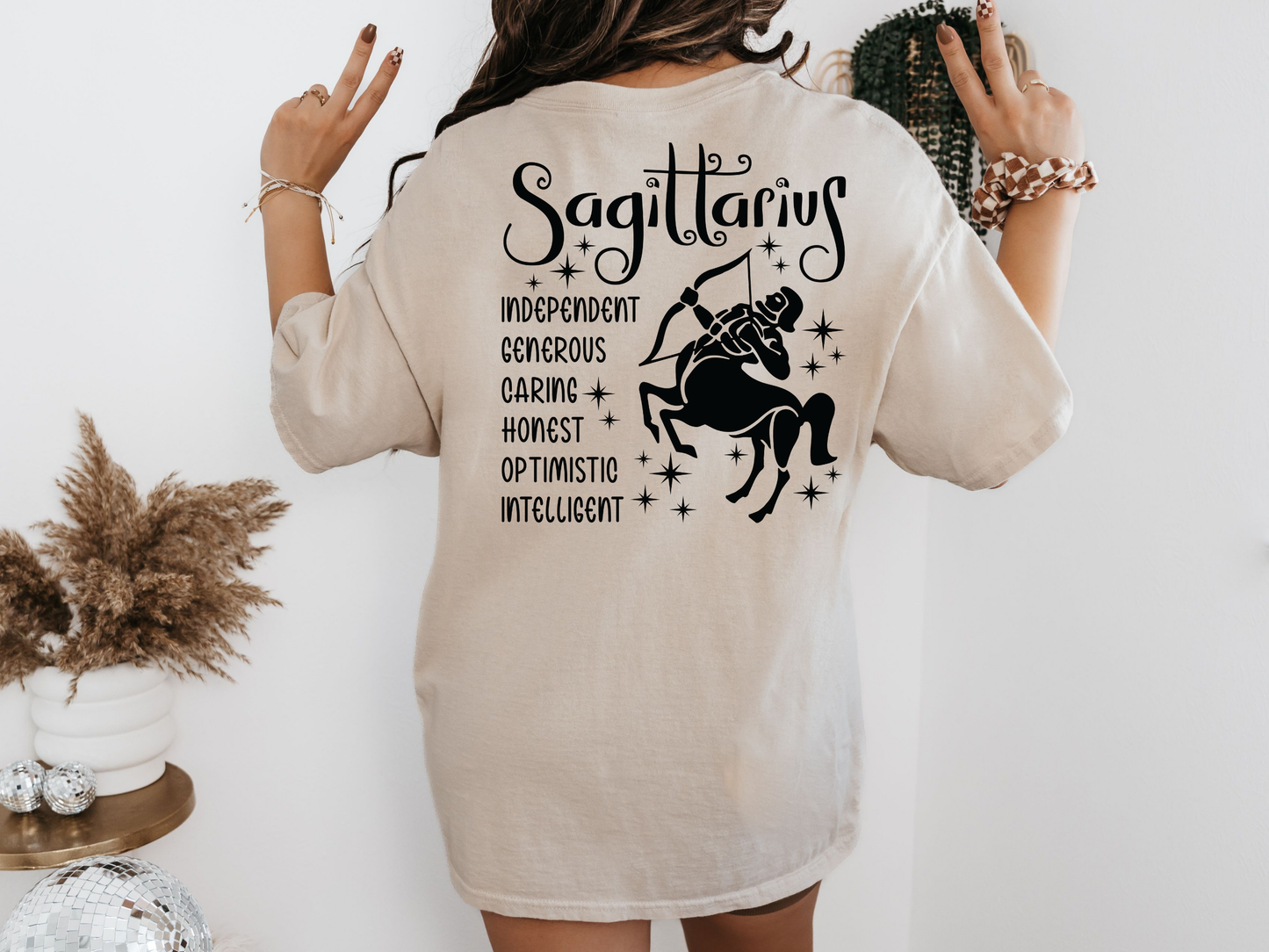 Zodiac Sagittarius T-shirt, unisex