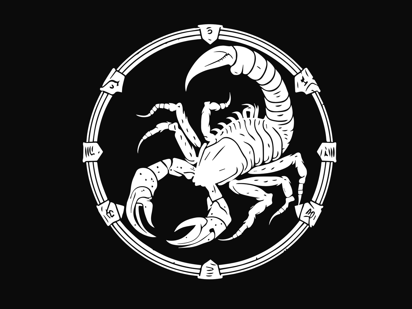 Zodiac Scorpio T-shirt, unisex W