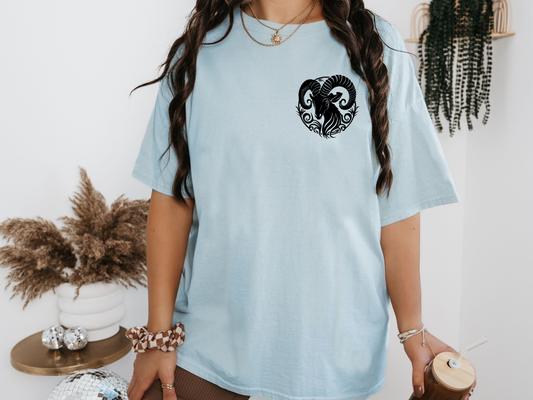 Zodiac Aries T-shirt unisex