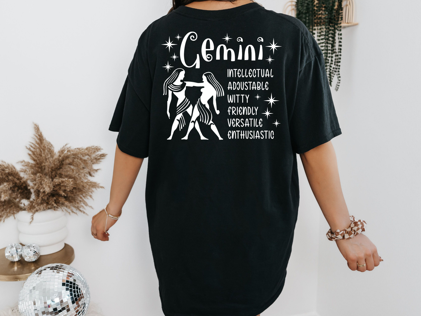 Zodiac Gemini T-shirt unisex W