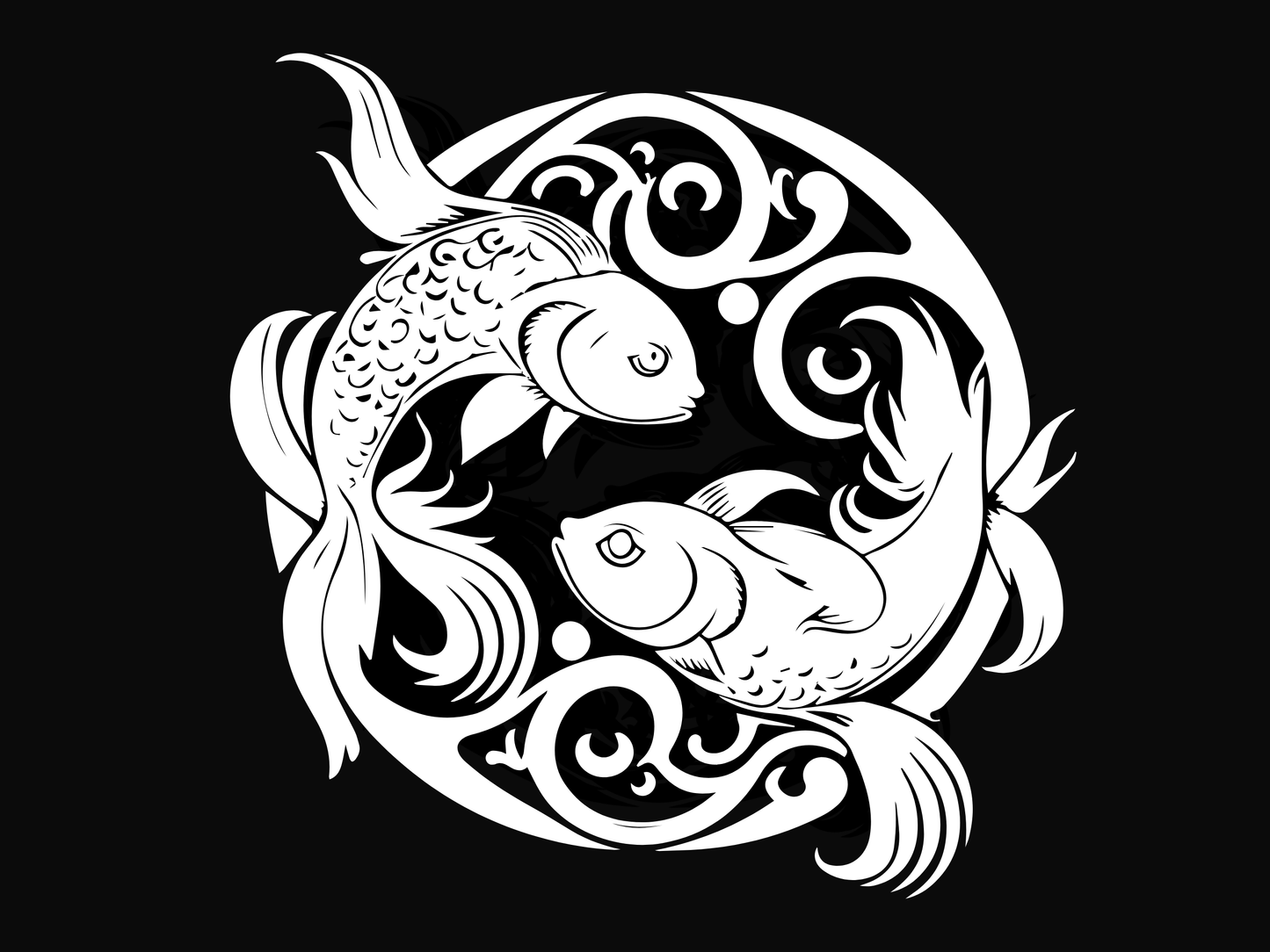 Zodiac Pisces T-shirt, unisex W